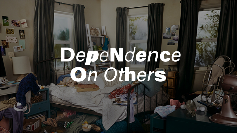 Dependence on others image