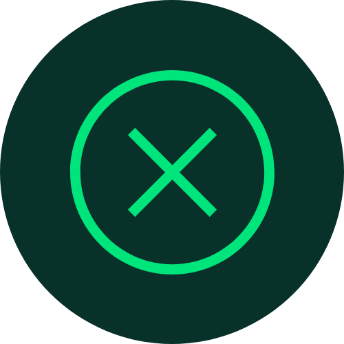 Stay away from other people icon